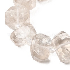 Природных кристаллов кварца бисер нитей&nbsp;G-F653-19
