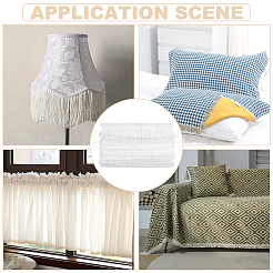 Лента с кисточками из полиэстера длиной 25 м. OCOR-WH0091-27B