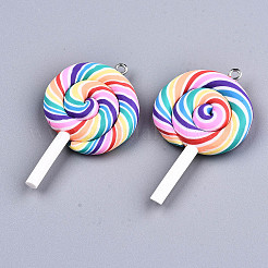 Подвески из полимерной глины ручной работы&nbsp;LS-X-CLAY-T016-80B