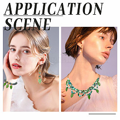 120шт стеклянные подвески GLAA-DR0001-03A