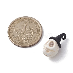 Подвески из синтетической бирюзы на Хэллоуин&nbsp;PALLOY-JF02628-02