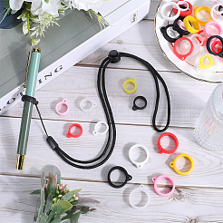 6шт регулируемый ремешок на шею из полиэстера&nbsp;DIY-GF0008-38B