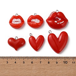 Подвески из непрозрачной смолы 12 шт.&nbsp;CRES-B036-01