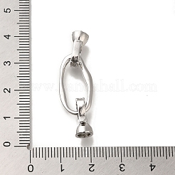 Латунь раз по сравнению с застежками&nbsp;KK-H480-19P