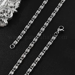 Устойчивые к потускнению ожерелья из нержавеющей стали 304 lumachina&nbsp;LS-NJEW-P226-08P-01