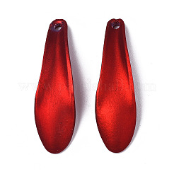 Непрозрачные акриловые подвески в прорезиненном стиле&nbsp;LS-ACRP-T010-04