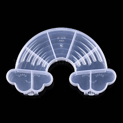 9 сетка радуга пластиковые контейнеры для шариков&nbsp;LS-CON-T002-06