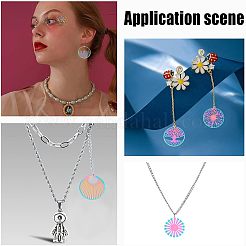 24 шт. 6 стиля ионного покрытия (IP) 201 филигранные подвески из нержавеющей стали STAS-UN0033-12