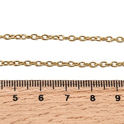 Ожерелья из нержавеющей стали 304 с цепочкой из троса&nbsp;STAS-O053-06G