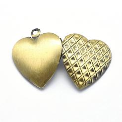 Подвески латуни медальон KK-F717-45AB-NR