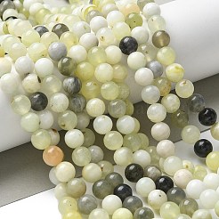 Новых природных нефрита нитей бисера X-G-F591-16-8MM