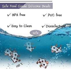 10 шт. Силиконовые бусины JX811A