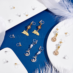 Прозрачный зажим для уха сплава типа u PALLOY-PH0012-72