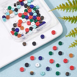 160 шт. 8 вида бусин из натуральных и синтетических драгоценных камней G-NB0003-43