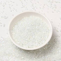 Прозрачная гальваническая поделка из измельченного стекла&nbsp;GLAA-F123-02