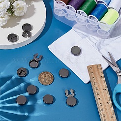 5 пара латунных запонок&nbsp;BUTT-FG0001-57B