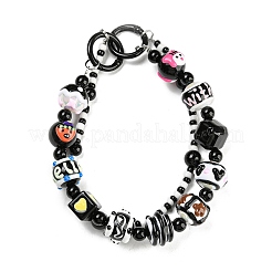 Ручная роспись акрилом с эмалевыми бусинами&nbsp;MACR-K354-30