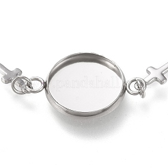 Изготовление браслета из нержавеющей стали 304 STAS-L248-002P-B