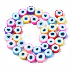 Полимерной глины ручной работы бисер нитей&nbsp;CLAY-S096-041I