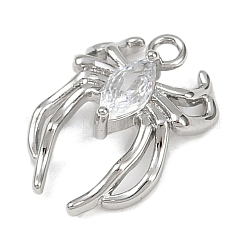 Подвески из латуни с прозрачным фианитом&nbsp;LS-KK-L238-02P