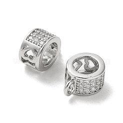 Латунные поручни из кубического циркония с микропаве ZIRC-P112-03P