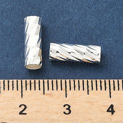 Латунные текстурированные бусины&nbsp;KK-H532-01B-S