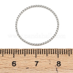 Кольца из нержавеющей стали 304 для женщин&nbsp;RJEW-K301-08C-P