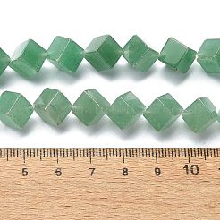 Естественный зеленый авантюрин бисер нитей G-C135-D01-03