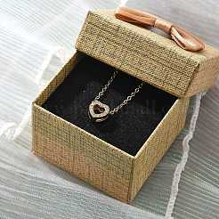 304 нержавеющая сталь кристалл горный хрусталь подвеска кабель цепь ожерелья для женщин&nbsp;LS-NJEW-C062-01G-G