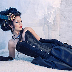 4 пара железный корсет бюск FIND-BC0003-15B