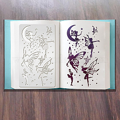 4шт 4 шаблона трафаретов для резки нержавеющей стали DIY-BC0002-96