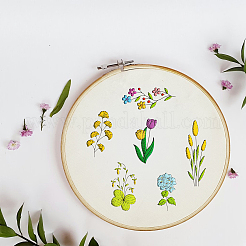 4 лист 11.6x8.2-дюймовых рисунков вышивки палочками и стежками DIY-WH0455-156