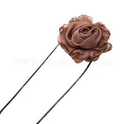 3d цветок полиэстер обертывание колье чокер для женщин FS-WG577A7-05