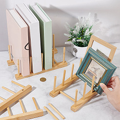 Деревянная кухонная сушилка для посуды&nbsp;AJEW-WH0270-334