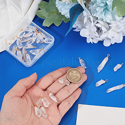 40шт подвески из натурального кварца&nbsp;PALLOY-OC00046