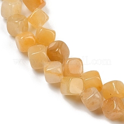 Природный Топаз нефрита бисер нитей G-A257-A10-01