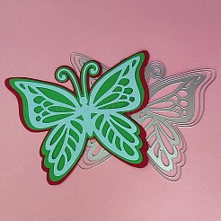 Углеродистая сталь разрезает трафареты DIY-P076-39