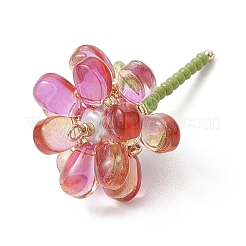 Прозрачные стеклянные подвески&nbsp;PALLOY-MZ00732-04