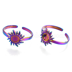 Кольца-манжеты из нержавеющей стали 304&nbsp;RJEW-N038-116M