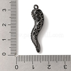 Подвеска из латуни с микропаве из кубического циркония&nbsp;KK-A229-03G-B