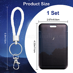 Пластиковые визитницы&nbsp;AJEW-WH20020-068B