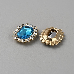 Кабошоны из стекла ALRI-WH0008-40A