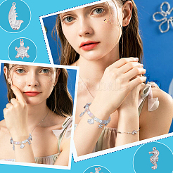 20 шт. 5 стиля подвесок из нержавеющей стали 201 и 304&nbsp;STAS-UN0029-47