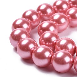 Экологичные стеклянные жемчужные бусины HY-A008-14mm-RB109