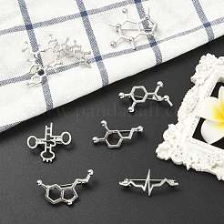 7 шт. 7 стиля простая брошь в виде сердца JEWB-CJ0001-54