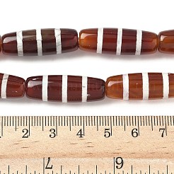 Нити бусин дзи в форме риса в тибетском стиле&nbsp;G-A269-A09-01