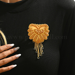 Элегантные броши-кисточки из сплава для одежды ME8440