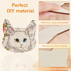 Незаконченные деревянные части DIY-WH0002-61C