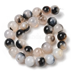 Нити из натурального дендритного агата G-A248-A07-06