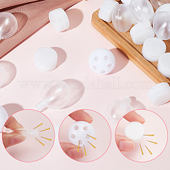 54шт 3 стиля вставки для погремушек AJEW-GO0002-25